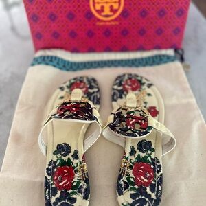 Tory Burch Miller - Floral Patent